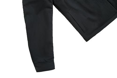 Men's Winter Jacket - Sherpa & Quilted Lining Options, Warm Military Trucker Coat4