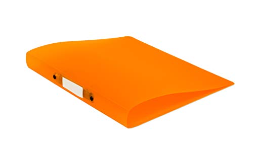 Preisvergleich Produktbild Ringbücher transparent A4 orange