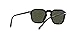 Persol Unisex PO3292S Square Sunglasses, Black/Green, 50 mm