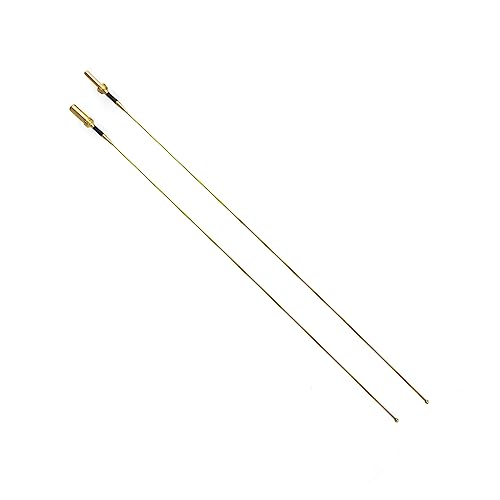 MOOKEENONE RC Tank Metal Antenna for Henglong 1/16 RC Tank 3889 German Leopard 2A6 Tank Model, Replacement Antenna Accessory Repair Part