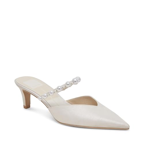 Image of Dolce Vita Women's Kanika Mid Vanilla Pearls 10 Medium