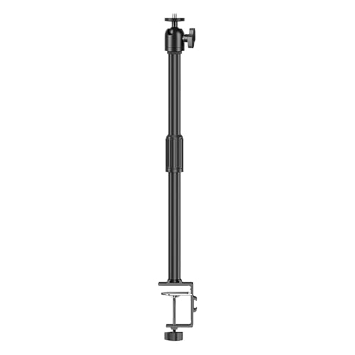 Soporte ajustable para proyector con tornillo de 1/4 y abrazadera de fijación 5
