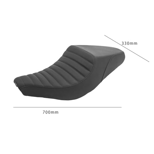 Asiento Retro para Motocicleta Ergonómico de Piel Sintética con Fácil Instalación 4