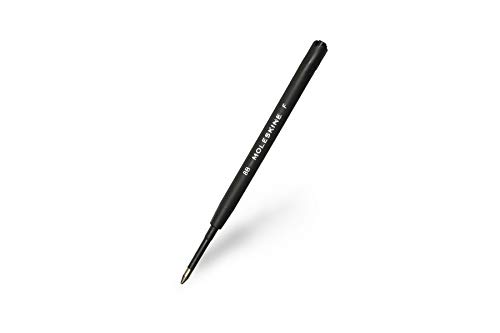 Moleskine Ballpoint Refills, Black, 0.5 Point