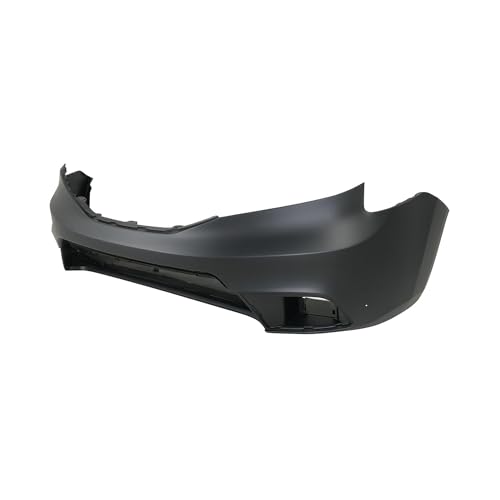 Image of FitParts Compatible with Honda Pilot 2012-2015 Front Bumper Cover | Primed, With Fog Light Holes, Ready to Paint, OEM 04711SZAA70ZZ, HO1000285