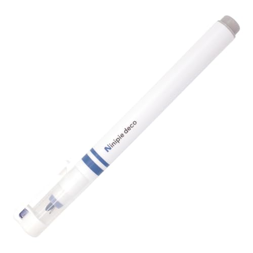 Stylo feutre Ninipie Deco bleu marine surligneur pratique pour dessin