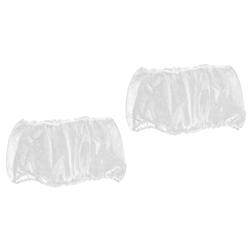 BESPORTBLE 2pcs Elastic Birdcage Cover Net Splash- Mesh Bird Cage Protector for Outdoor Easy to Use Practical Birdcage Supply