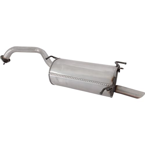 Rear Muffler for 2007–2012 Nissan Sentra – Stainless Steel 2.0L 4-Cylinder Engine