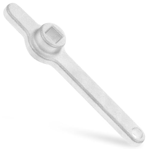 DOITOOL Stainless Steel Radiator Bleed Key Handle for Efficient Air Release Universal Radiator Heating Tool Metal Air Vent Key, Silver