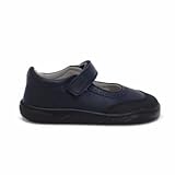 PIRUFIN - Mercedes colegial Barefoot Pirufin – Azul Marino (Vegano y Lavable) - 6007-1 para: Niñas Color: Marino Talla: 27