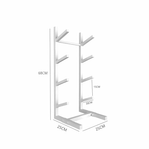Portasci e porta snowboard – Organizer versatile per casa, palestra e garage per sci, scooter e attrezzatura sportiva, soluzione salvaspazio per stili di vita attivi