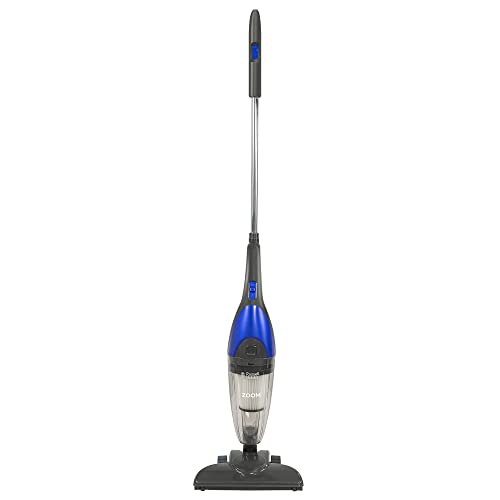 Russell Hobbs RHSV1001 Corded Upright Stick Vacuum Bagless 2 in 1 White and Blue 600W 0.5 L Dust...