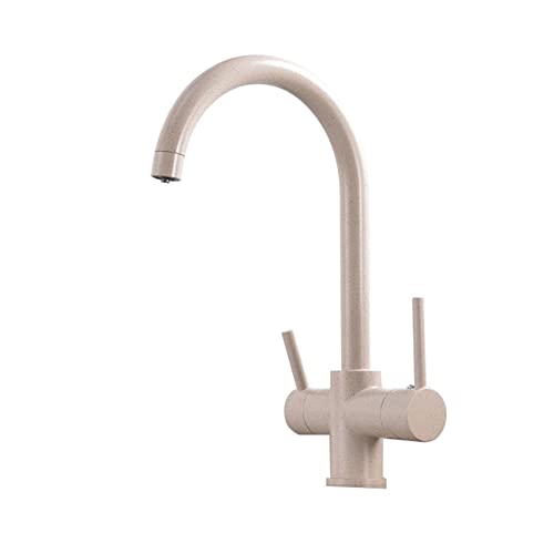 Grifo de cocina de 3 vías: agua filtrada y mezclador en un solo diseño elegante 2
