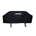 Onlyfire 36 Inch Griddle Cover Fits for Blackstone,600D Heavy Duty Waterproof Anti-UV Canvas Flat Top BBQ Cover for Blackstone 36'' Outdoor Cooking Gas Grill Griddle Station,Black