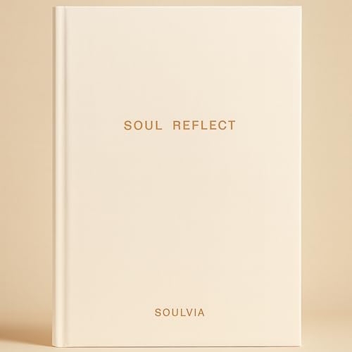 SOULVIA Soul Reflect Guided Journal - 180 Undated Prompts for Gratitude, Self-Love, Healing & Personal Growth, Mindfulness and Intentional Living - Self-Care Gift for Women & Men