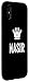 iPhone X/XS Nasir the King / Crown & Name Design for Men Called Nasir Case