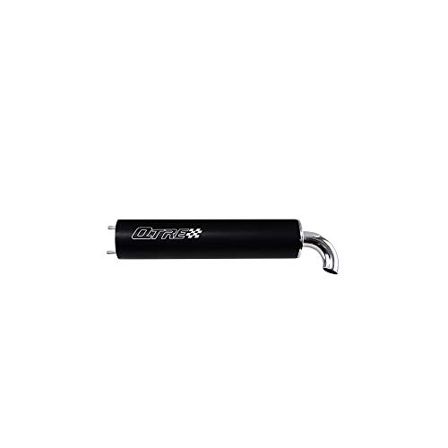 Cartucho Tecnigas Q-Tre silenciador original de aluminio para tubo de escape de scooter WACOX