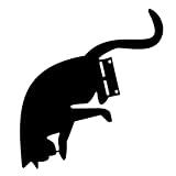 JOINPAYA Metall Katzen Garten Dekoration Filigrane Schmiedearbeit Statue Für Draußen Terrasse Wohnkultur Ornament Aus Eisen