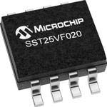 Microchip Technology, SST25VF020B-80-4C-SAE, Flash Memory - Serial-SPI - 3.3V - 2Mbit (256K x 8) - 6ns - 8-Pin SOIC - Tube (25 Item/s)