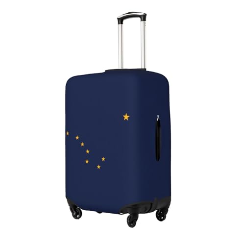 Travel Luggage Cover, Alaska State Flag Suitcase Protector Fits 18-32 Inch Baggage Cover Small2