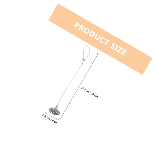 Perchas de cable de acero antideslizantes para evitar caídas de cuadros y paneles 3
