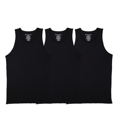 Pair of Thieves Superiair Tank Top for Men 3 Pack - Ultra Soft, Lightweight 100% Cotton Undershirt for Men