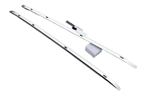 Barres de toit Toyota Land Cruiser LC200 en alliage d'aluminium de 2012 à 2021