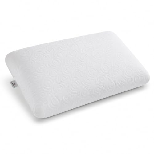 Image of Memoir Elegant Gold Memory Foam Pillow | Queen Size - 55cm x 35cm - Height 11cm | Enhanced Ergonomic Support| Pressure Relief Neck & Head During Sleep | Washable Premium Spun Outer Zip Cover