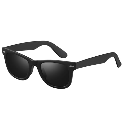 Opssaker Gafas de Sol Polarizadas UV400 (Negro)