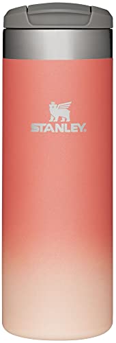 Image of Stanley AeroLight Transit Bottle 16 oz Locking Drink Through Lid Leak Resistant Water Bottle or Coffee Travel Mug Lightweight Insulated Stainless Steel BPA-Free Grapefruit