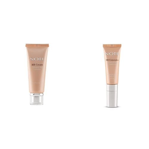 Note Bb Cream 500 Doğal Kapatıcı Spf 15 Bb Krem & Bb Concealer 02 Spf 15 Göz Altı Kapatıcısı Makyaj Seti