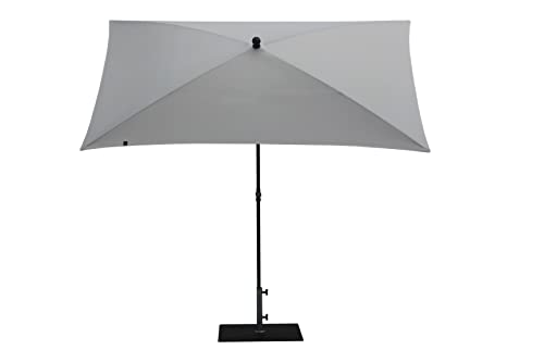 Maffei Art 136R Kronos ombrellone design rettangolare, cm 240x150/4. Made in Italy