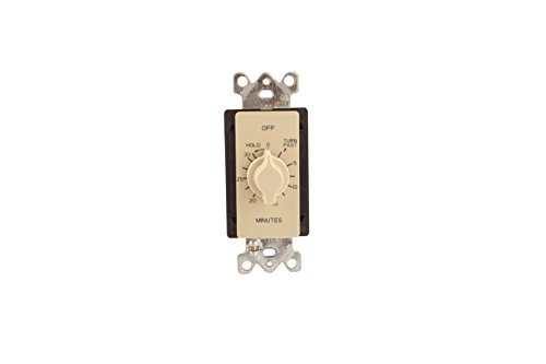 A Series Springwound Auto Off In-Wall Time Switch With Hold, 30 Minute Timer Length, Ivory #TOP2