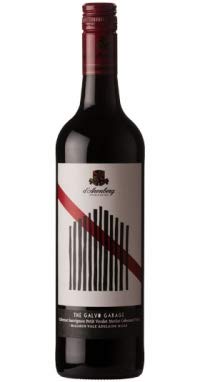 Galvo Garage D'ARENBERG 750ml (Case Of 6 Bottles) Shiraz, South of Australia/Australia, RED WINE