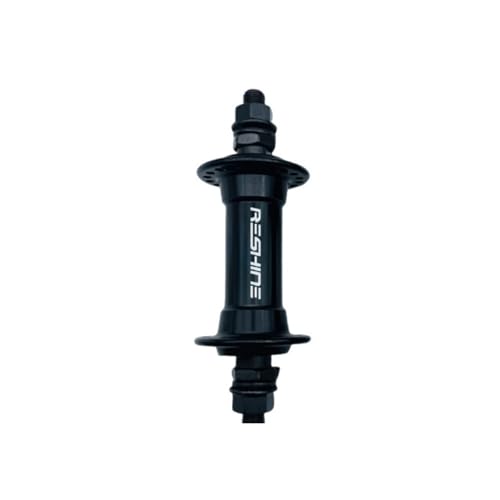 BMX/�g���b�N�o�C�N/�g���b�N�o�C�N�n�u 9T �t���C�z�C�[�� 36H 1S �t�����g�n�u 3/8"x100mm ���A�n�u M14x110mm(Black front hub 3/8"x100mm)