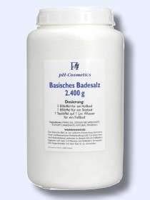 Preisvergleich Produktbild pH-Cosmetics Basisches Badesalz 2400g Dose