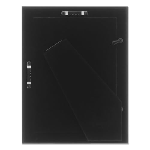 Image of Lawrence Frames Black 5x7 Classic Detailed Picture Frame