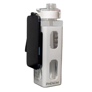 PHENOM Smart Water Bottle, botella deportiva de 30 oz con cargador para teléfono de 5000 mAh, compatible con iOS/Android (Blanco) miniatura 2
