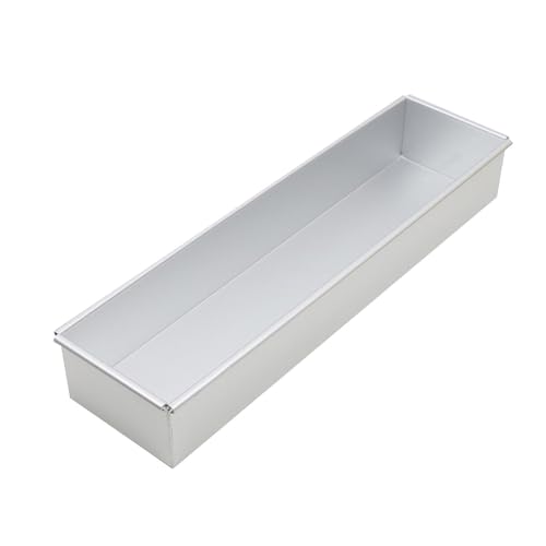 Molde rectangular para tartas, versátil molde antiadherente para hornear | Estudia un molde de aleación de aluminio para, tarta de queso y ocasiones especiales y cumpleaños y crea S