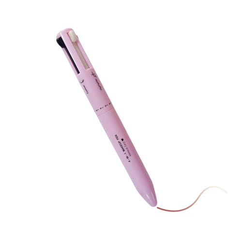 Bolígrafo de Maquillaje Multifuncional 4 en 1, Lápiz de Belleza Multifunción, Lápiz para Cejas, Delineador de Ojos, Lápiz Labial y Iluminador, Resistente al Agua y Apto para Todos los Tonos de Piel