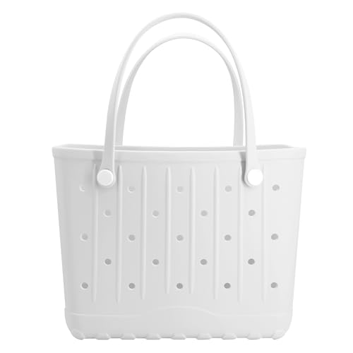 Sac de plage cabas lavable Forrader en caoutchouc imperméable grand volume
