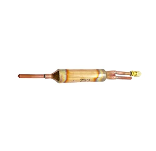 Image of inch1 /4'' Filter Drier with Charging Valve (25g) - AC & Refrigeration Repair & Maintenance,for repair refrigeration cooling system or HVAC