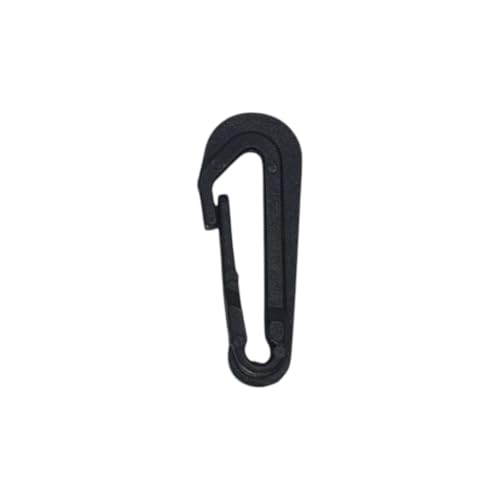 Fecho Gancho 4,5cm Prende Agarra Para Bolsas Mochilas Plástico Resistente Firme (10)