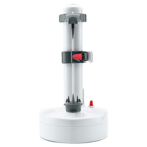 Máquina Automática De Peladora De Patatas - Pelador De Verduras Eléctricas Y Frutas Para Zanahorias, Pepinos, Manzanas | Pelador De Cocina Manos Libres Con Cuchillas De Acero Inox
