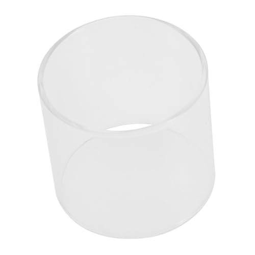 MAGICLULU Pantalla de Lámpara Cilíndrica de Cristal para Lámparas de Gas y Camping Cubierta Metálica para Luz de Tienda Repuesto Resistente y Portátil para Iluminación Exterior Accesorio