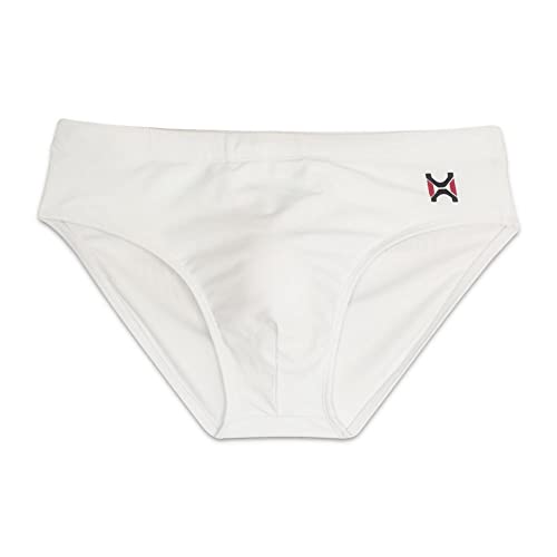 UXH Mens Swimsuit Briefs Padded Swimwear Printed Sexy Fashion Swimming Bikini Board Beach Surfing Swim4