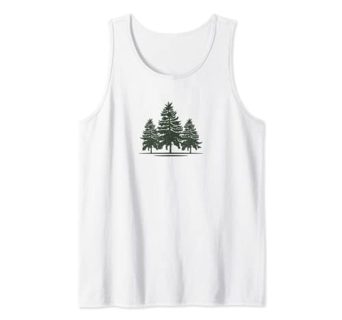 árboles verdes verdes - salvar la tierra Camiseta sin Mangas Cover