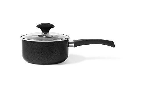 Panela com Tampa 20 x 9,5 cm 2,7 L Masala Preto Brilho Fosco Brinox