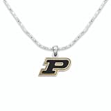 From the Heart Purdue Boilermakers Grace Necklace, Silver, Gift Officially Licensed