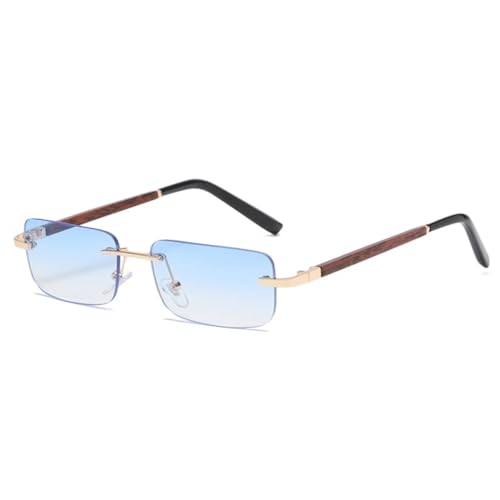 Lunettes de soleil rectangulaires pour un look d'été branché en terrasse